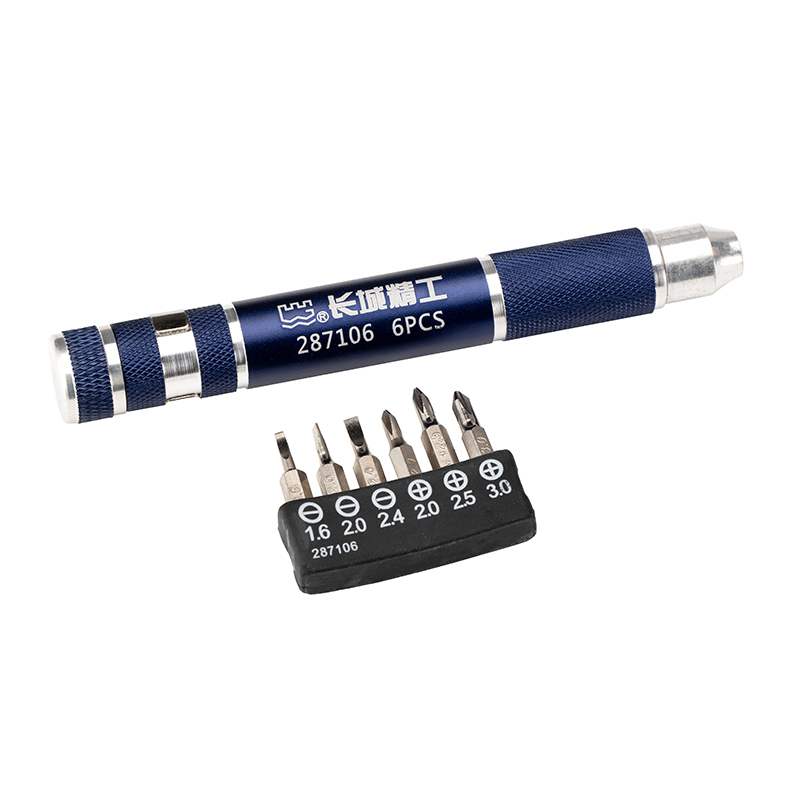 6 件一字、十字迷你螺絲批組套