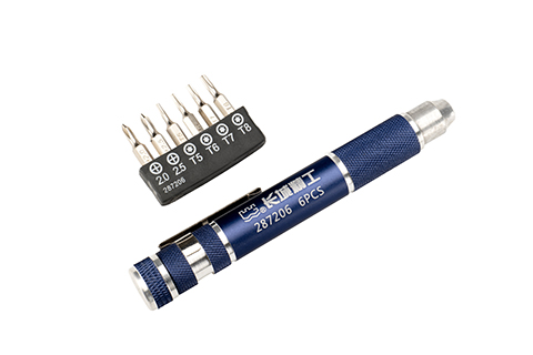 6 件十字、花形迷你螺絲批組套