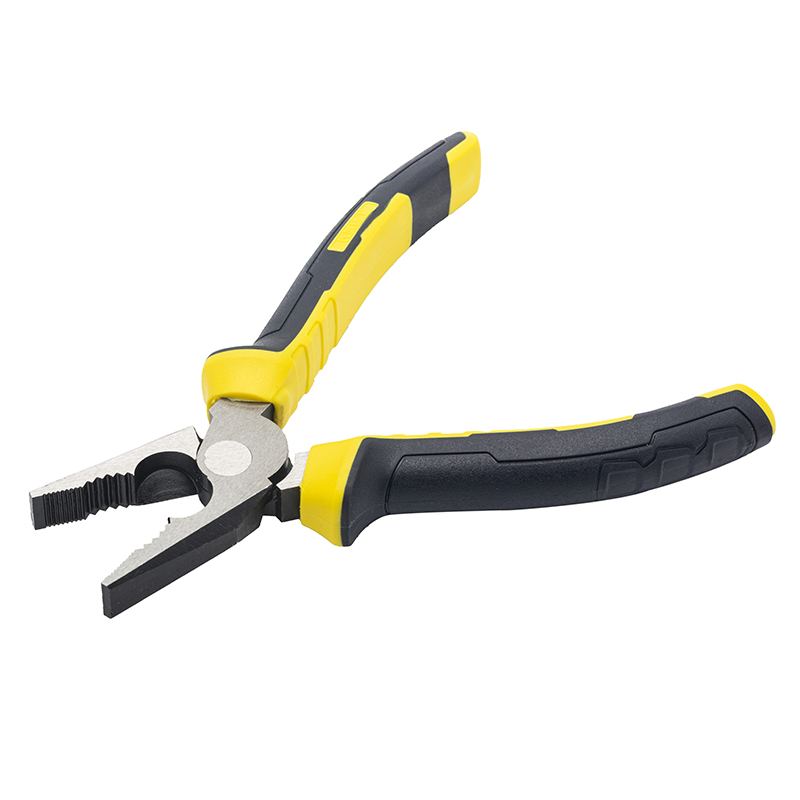 Great Wall Industrial-Grade German-Style Bi-Color Handle Combination Pliers，Labor-Saving