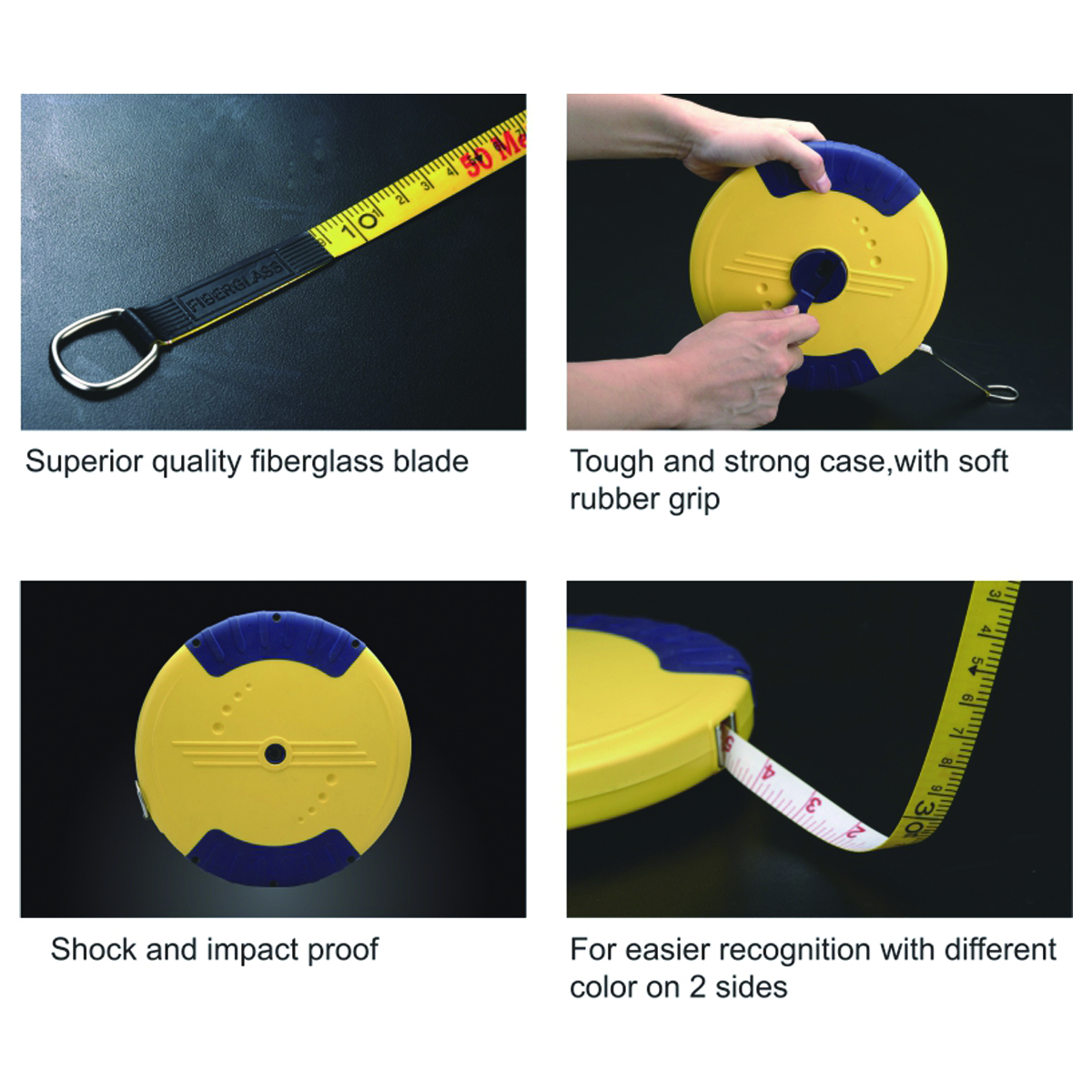 Fiberglass tape series 16 With 2-color blade